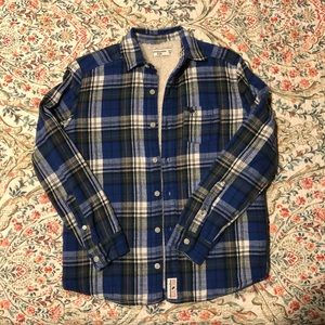 Abercrombie Kids Flannel Lined Shirt 11/12